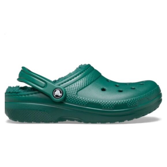 Emerald Crocs Fleece Lined Winter Clog Women's Size 10 Mens Size 8 NWOT - Picture 6 of 7